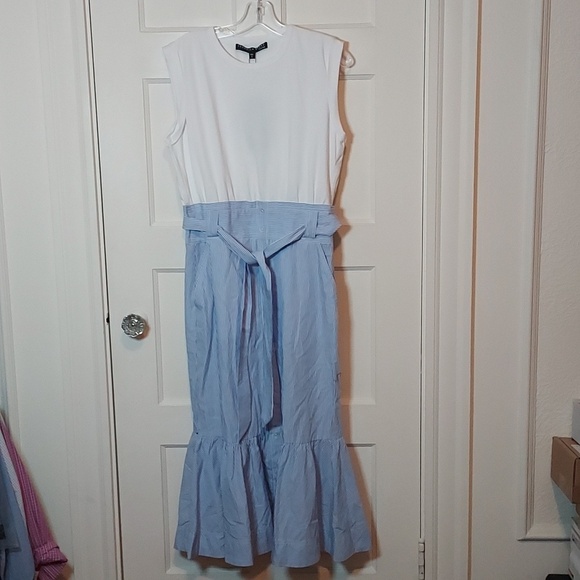 Veronica Beard Capri Combo Midi Dress - Picture 5 of 16